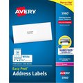 Avery Label, Ezpeel, Lsr, 1X2.6, We 7500PK AVE5960